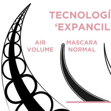 Mascara de pestañas Air Volume Fórmula