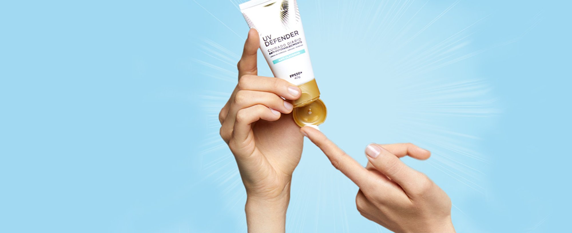 Uv Defender Protector Solar Loreal Paris Cuidado De La Piel Articulo