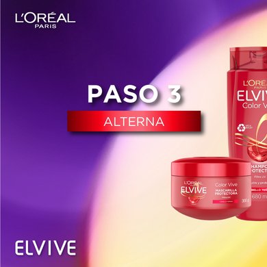 Color Vive Morado Paso 3