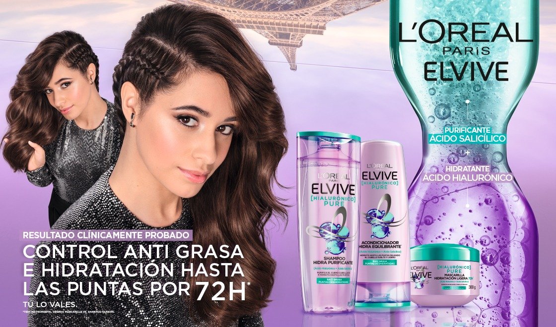 Elvive Hialurónico Pure Cabello Graso Champú + Acond + Trata