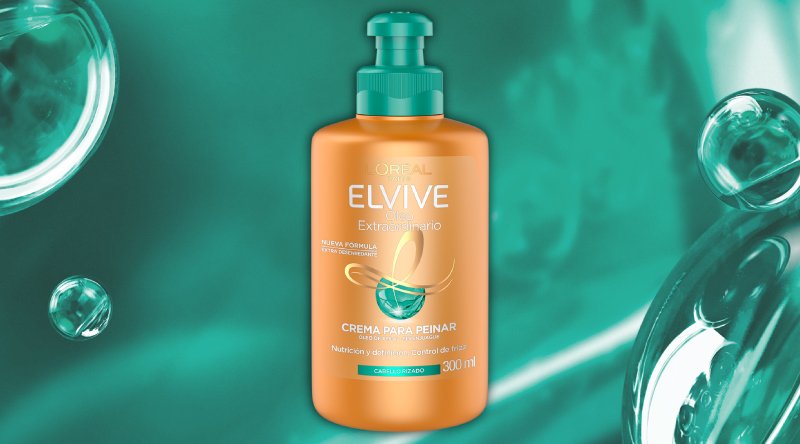Crema Para Peinar Pelo Rizado Oleo Extraordinario