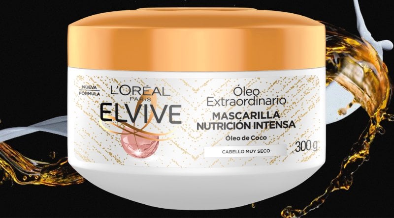 Mascarilla Nutritiva Para Cabello Rizado Oleo Extraordinario