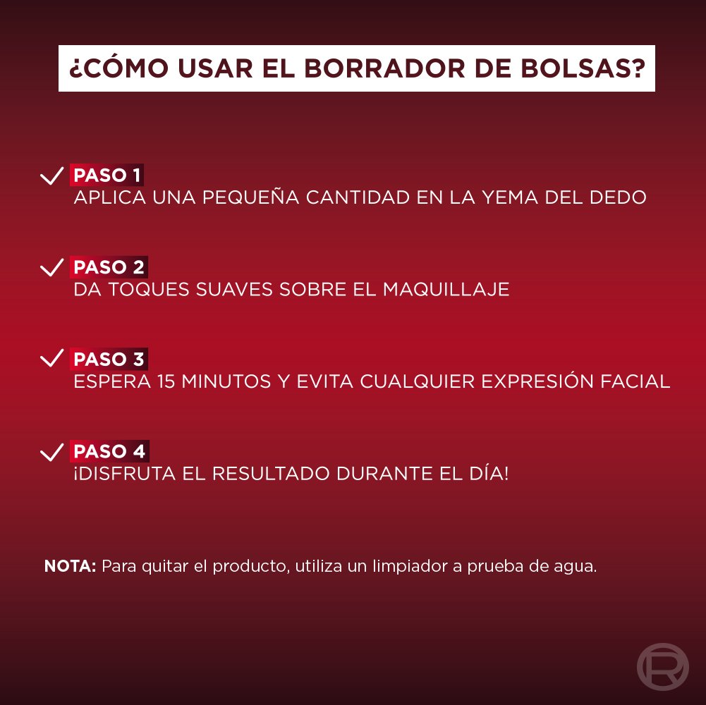 ¿Cómo usar el borrador de bolsas?