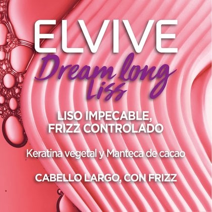 L'Oréal Paris acondicionador Dream Long Liss de Elvive claim