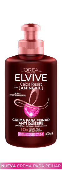 loreal paris elvive caída resist aminexil crema para peinar packshot
