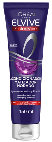 Elvive Color Vive Matizador Morado Acondicionador Packshot