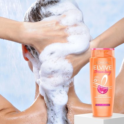 L'Oréal Paris shampoo Dream Long de Elvive rutina