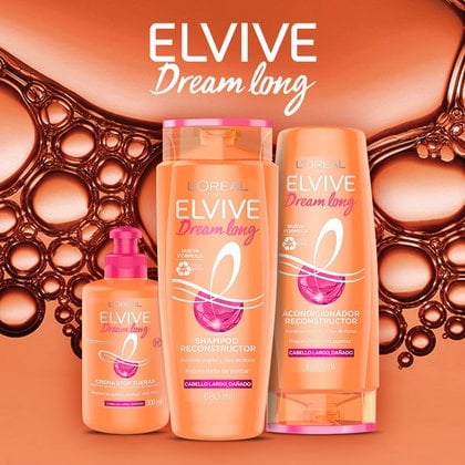 L'Oréal Paris mascarilla para cabello Dream Long de Elvive franquicia