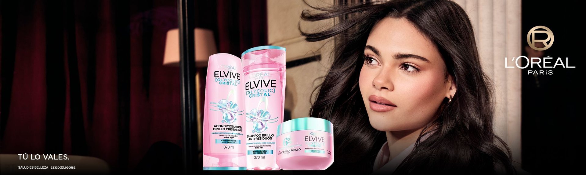 OAP HAIR CARE ELVIVE GLICOLIC CRISTAL 2025 Banner