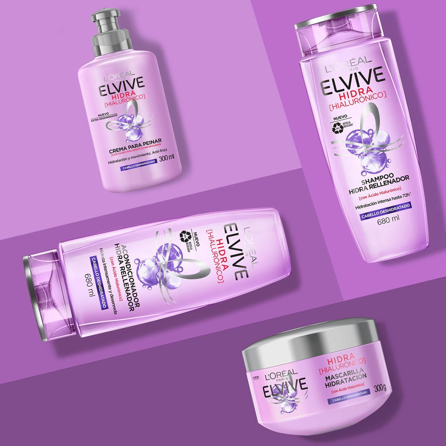Nueva crema para peinar Hidra Hialurónico de Elvive L
