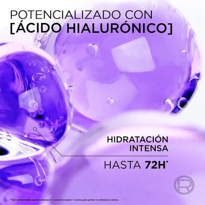 L'Oréal Paris shampoo Hidra Hilaurónico de Elvive franquicia