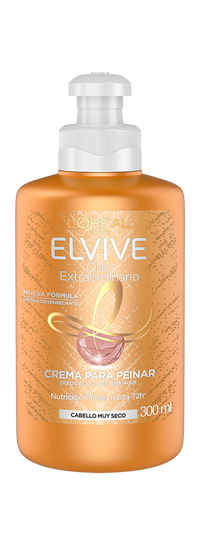 Loreal Elvive Oleo Extraordinario Nutricion Intenesa Crema Para Peinar Packshot