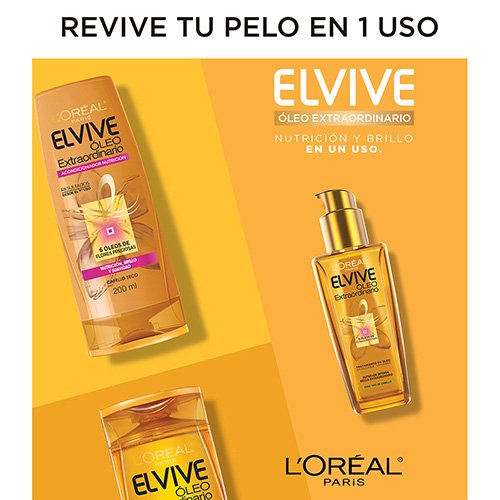 Gama de productos Elvive Óleo Extraordinario Cuidado del