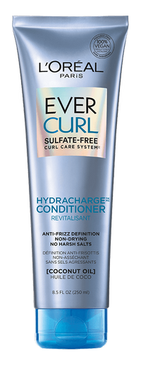 acondicionador de Ever Curl L'Oréal Paris para cabello chino. acondicionador sin sulfatos, acondicionador vegano
