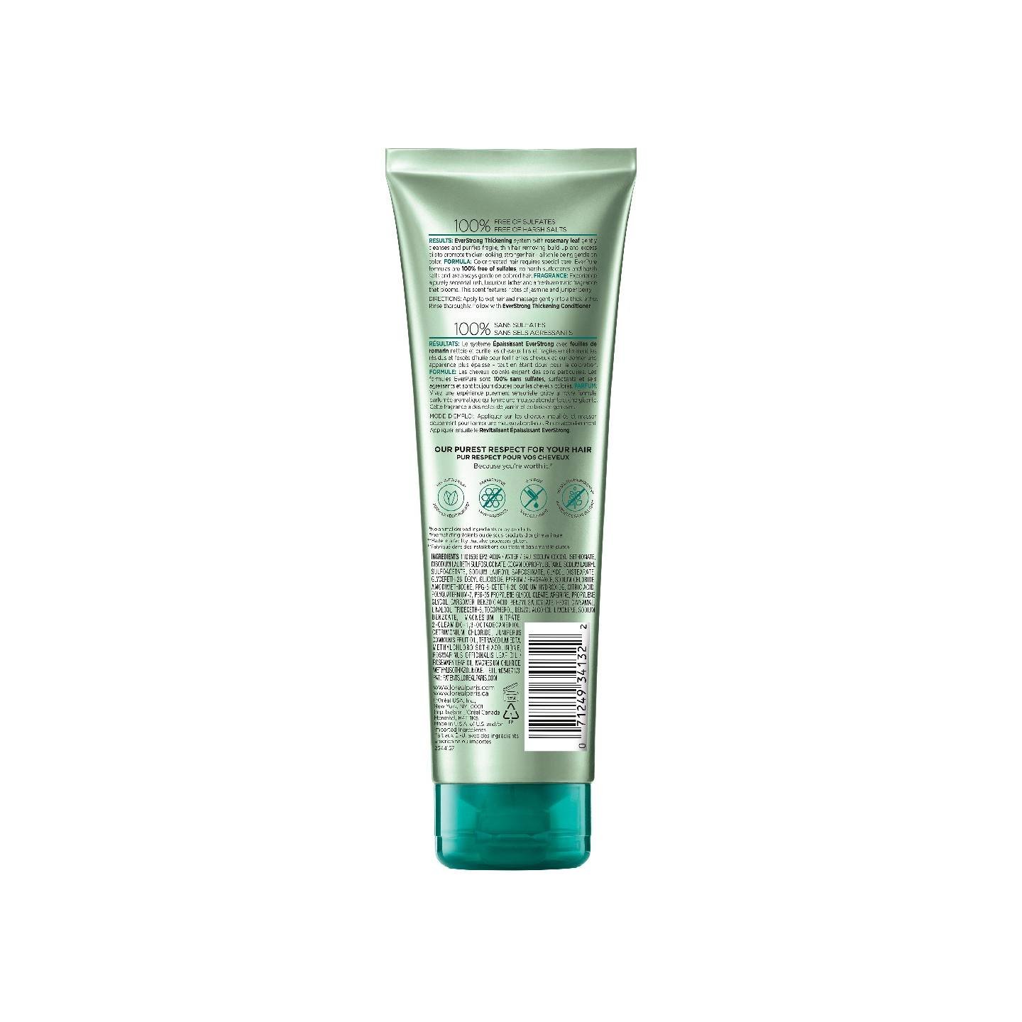 Ever strong shampoo para cabello frágil L'Oréal Paris México