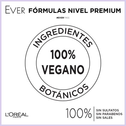 Shampoo morado de Ever Pure Purple de L'Oréal Paris vegano