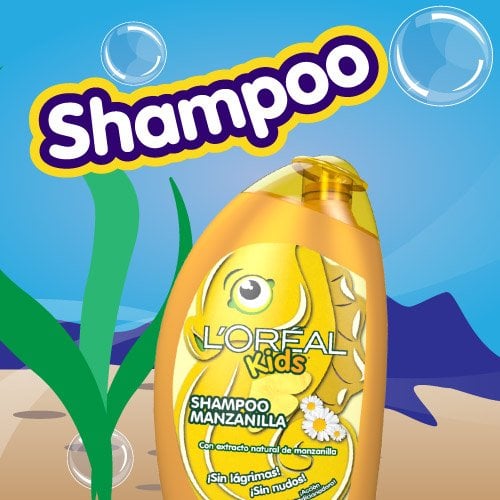 Loreal Kids manzanilla shampoo