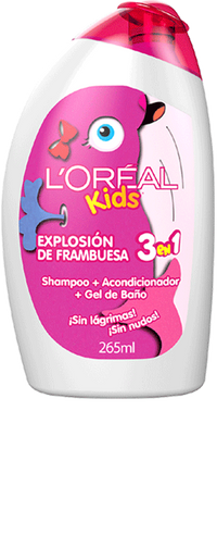 Kids Shampoo 3en1 Frambuesa
