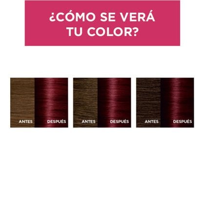 EXCELLENCE TINTE ROJO 4460 RESULTADOS