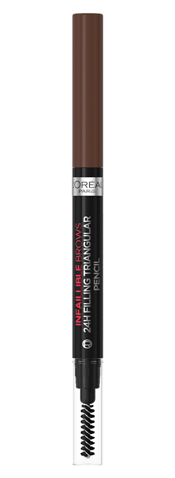 Lapiz para cejas con cepillo Infallible Brow Xpert de L'Oréal Paris Tono 3
