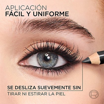 infallible haute couleur delineador de ojos loreal paris aplicación