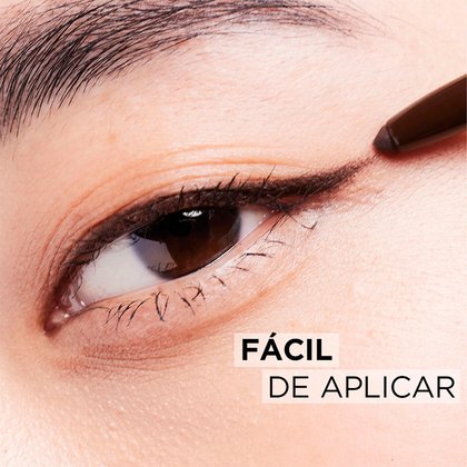 Infallible Grip Gel Delineador de ojos zoom Brown Demin