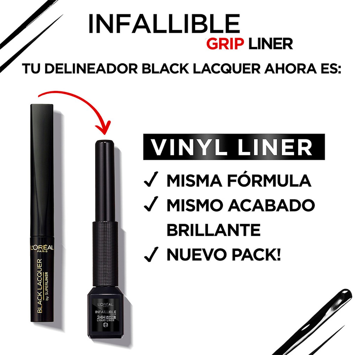 Loreal Paris Infallible Grip Vynil Liner Formula