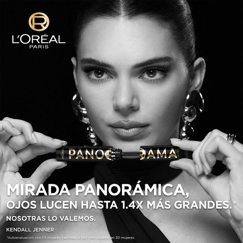 Panorama All Night Black máscara de pestañas L'Oréal Paris Kendal Jenner