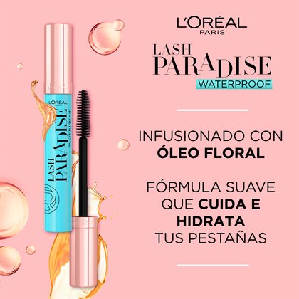 Loreal Paris Lash Paradise Mascara de Pestañas A Prueba de Agua Fórmula