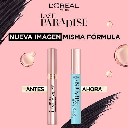 Loreal Paris Lash Paradise Mascara de Pestañas A Prueba de Agua Nueva Imagen