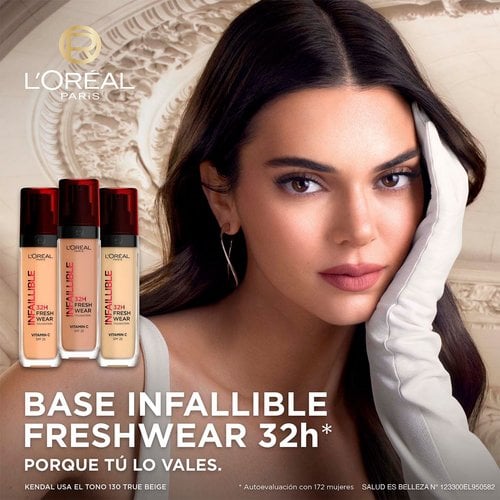 Base de Maquillaje Infallible Freshwear 32H 130 True Beige Nueva