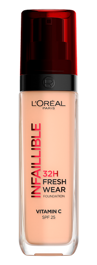 L'Oreal Paris Infallible - Base de maquillaje resistente por hasta 24  horas, tono sol dorado, 1 onza líquida