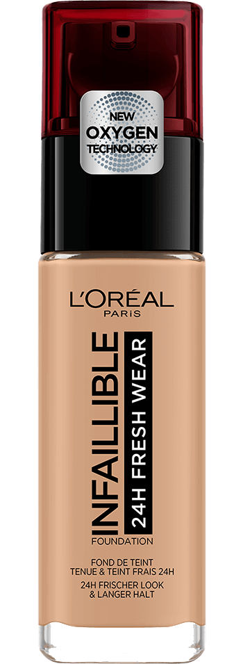 Foto del envase de la base de maquillaje Infallible 24h Fresh Wear 150 Radiant Beige