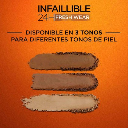 Infallible Bronzer Tono 300 Light Medium Polvo Loreal Paris Tonos