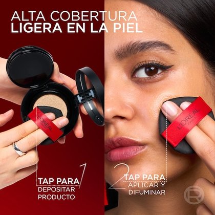 Infallible Fresh Wear Cushion Foundation L´Oreal Paris Packshot Aplicador