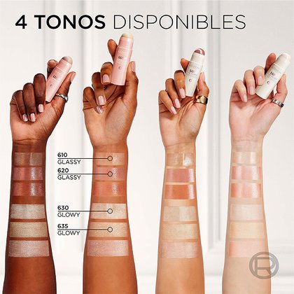 Lumi Glass Iluminador L'Oréal Paris Tonos