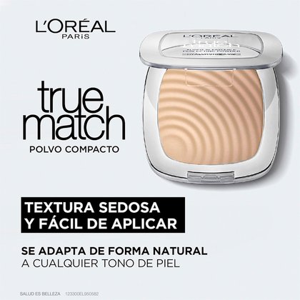 Loreal Paris True Match Polvo Compacto 5r Rose Sand Beneficios