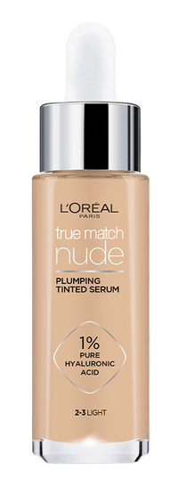 True Match Serum Rellenador con Color y Ácido Hialurónico L'Oréal Paris Tono 2-3 Light Packshot