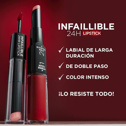 loreal paris infallible x3 labial beneficios