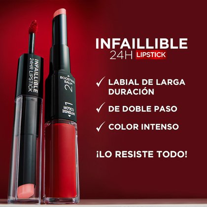 Loreal Paris Infallible X3 Labial Beneficios