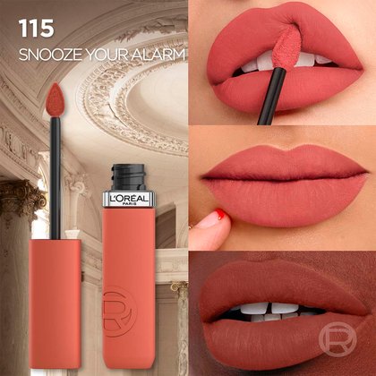 Loreal Paris Le Matte Resistance Labial Liquido Pruebas