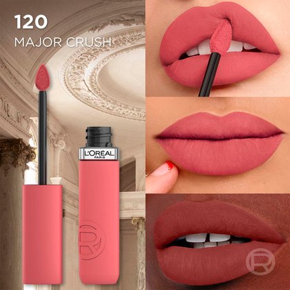 Loreal Paris Le Matte Resistance Labial Liquido Pruebas