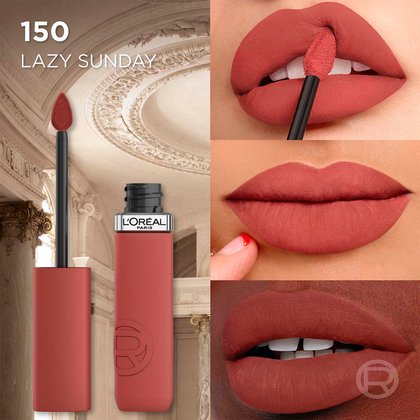 Loreal Paris Le Matte Resistance Labial Liquido Pruebas