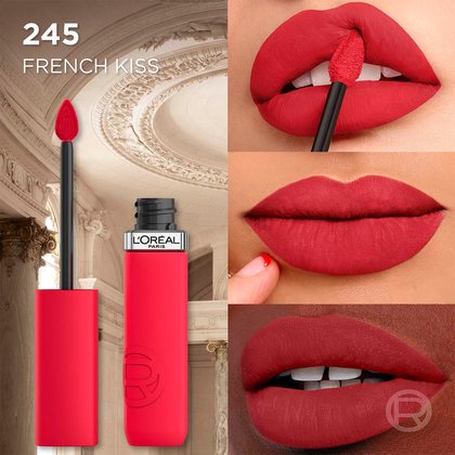 Loreal Paris Le Matte Resistance Labial Liquido Pruebas