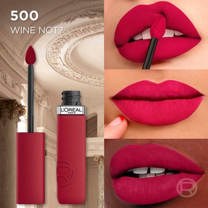 Loreal Paris Le Matte Resistance Labial Liquido Pruebas