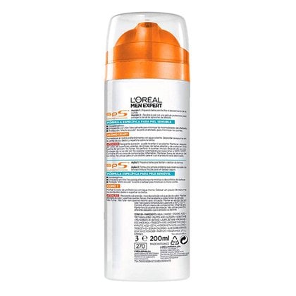 Espuma de Afeitar para Piel Sensible Men Expert Detrás