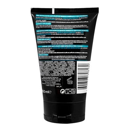 Exfoliante Anti-Imperfecciones Pure Power Men Expert Detrás