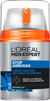 Crema Humectante Anti-Lineas de Expresión Stop Arrugas Men Expert