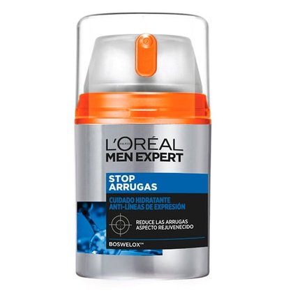 Crema Humectante Anti-Lineas de Expresión Stop Arrugas Men Expert Pack