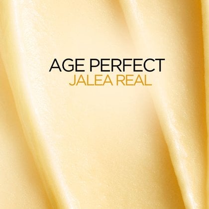 Age Perfect Jalea Real de Loreal Paris con Miel de Manuka y Calcio para nutrir intensamente y reducir flacidez y arrugas